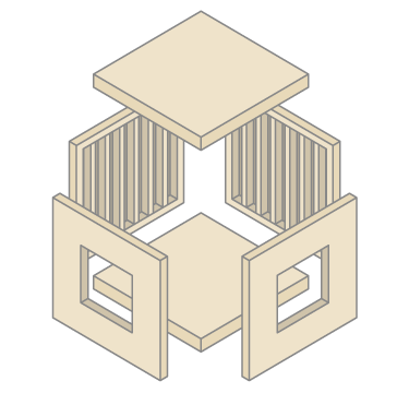 2×4・2×6工法の面で支える家